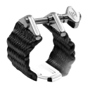 Saxofone Barítono Bambu Nova Tourmaline Preto Braçadeira Bambu Nova Tourmaline Preto