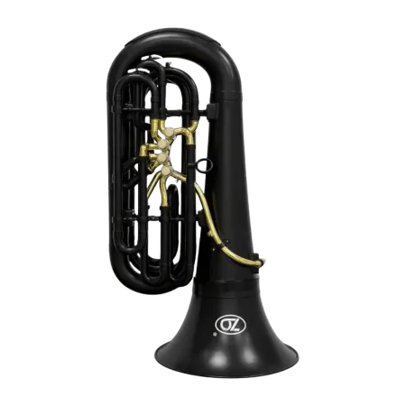 Tuba Zo 3/4 em Dó, de plástico preto