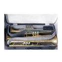 3 trompetes wahnsinn carbono mate e estojo vermelho