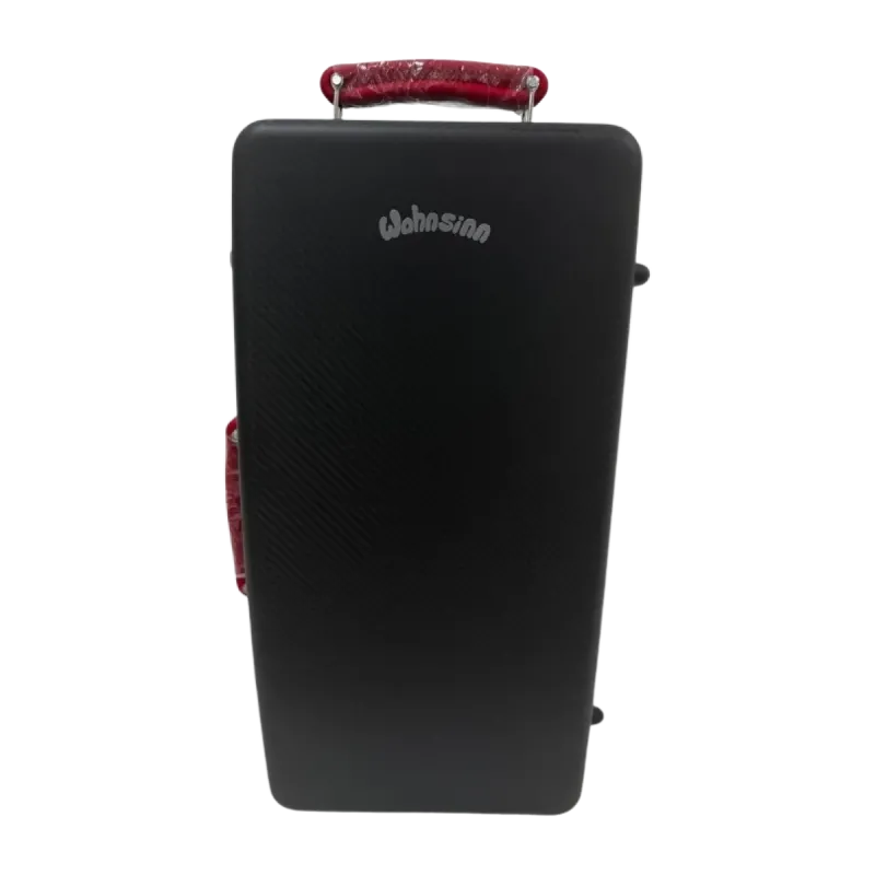 3 trompetes wahnsinn carbono mate e estojo vermelho
