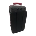 3 trompetes wahnsinn carbono mate e estojo vermelho