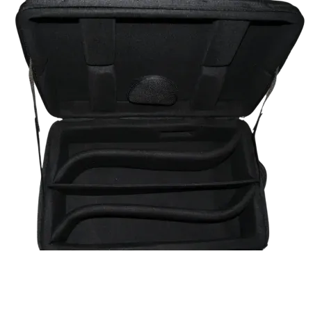 Estojo K-Ses Cabine Premium Vermelho Brilhante para 4 trompetes