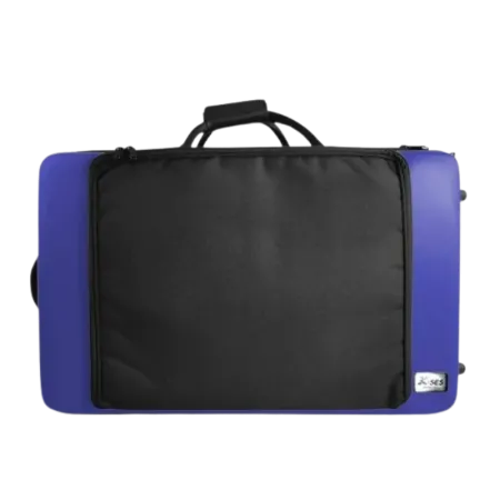 K-ses Premium Matte Blue Case 4 Trompetes - Sanganxa.com