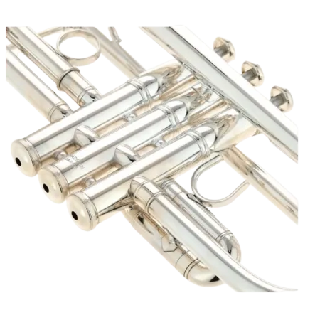 Trompete em Dó Yamaha YTR-8445 GS Xeno Silverplated - Sanganxa.com
