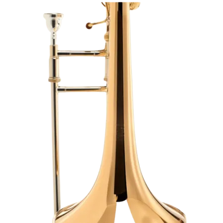 Trombone Hagmann Free Flow Lacado F/F Bb Bach 42 AG - Sanganxa.com