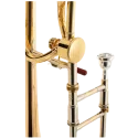 Trombone Hagmann Free Flow Lacado F/F Bb Bach 42 AG - Sanganxa.com