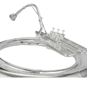 Sousaphone Adams en Sib Plateado MSP1 - Sanganxa.com