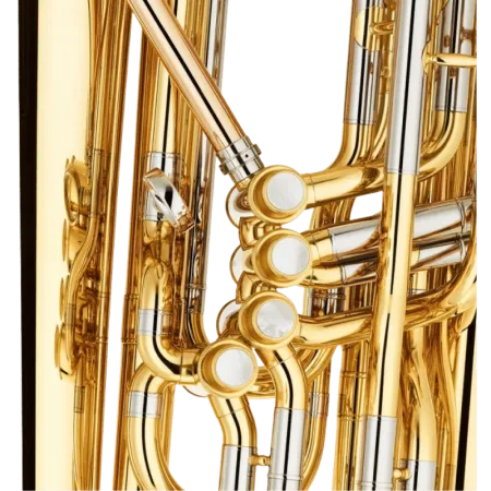 Tuba Yamaha YCB-621 L Pistões lacados em Dó - Sanganxa.com