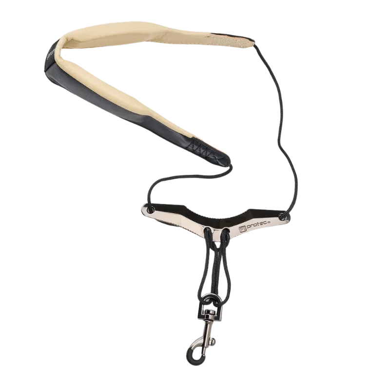 Correia para Saxofone Protec LC305M Couro 24" Conforto | Sanganxa Music Store