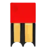 REED GUARD D'ADDARIO 4 CAÑAS PEQUEÑO ROJO
