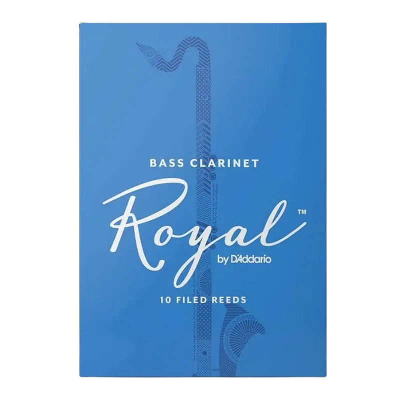 Caixa de palhetas para clarinete baixo D'Addrio Royal - Sanganxa.com
