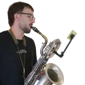 Partitura para saxofone barítono «3dTone» para telemóvel e ebook
